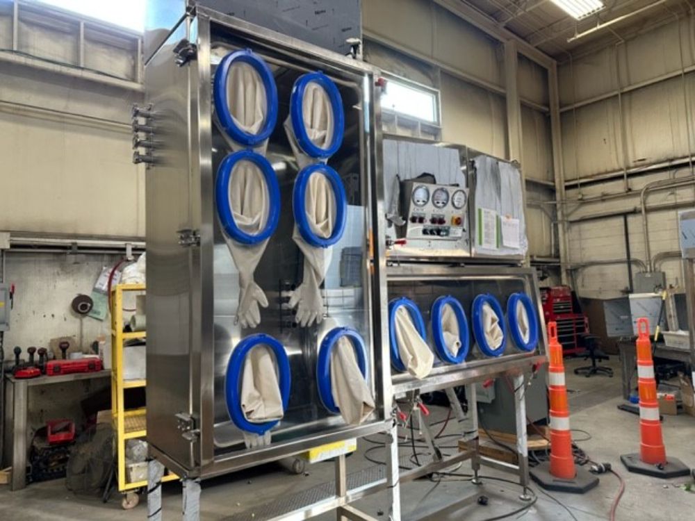 Image of Custom Powder Systems Stage 1 and 2 Isolator System